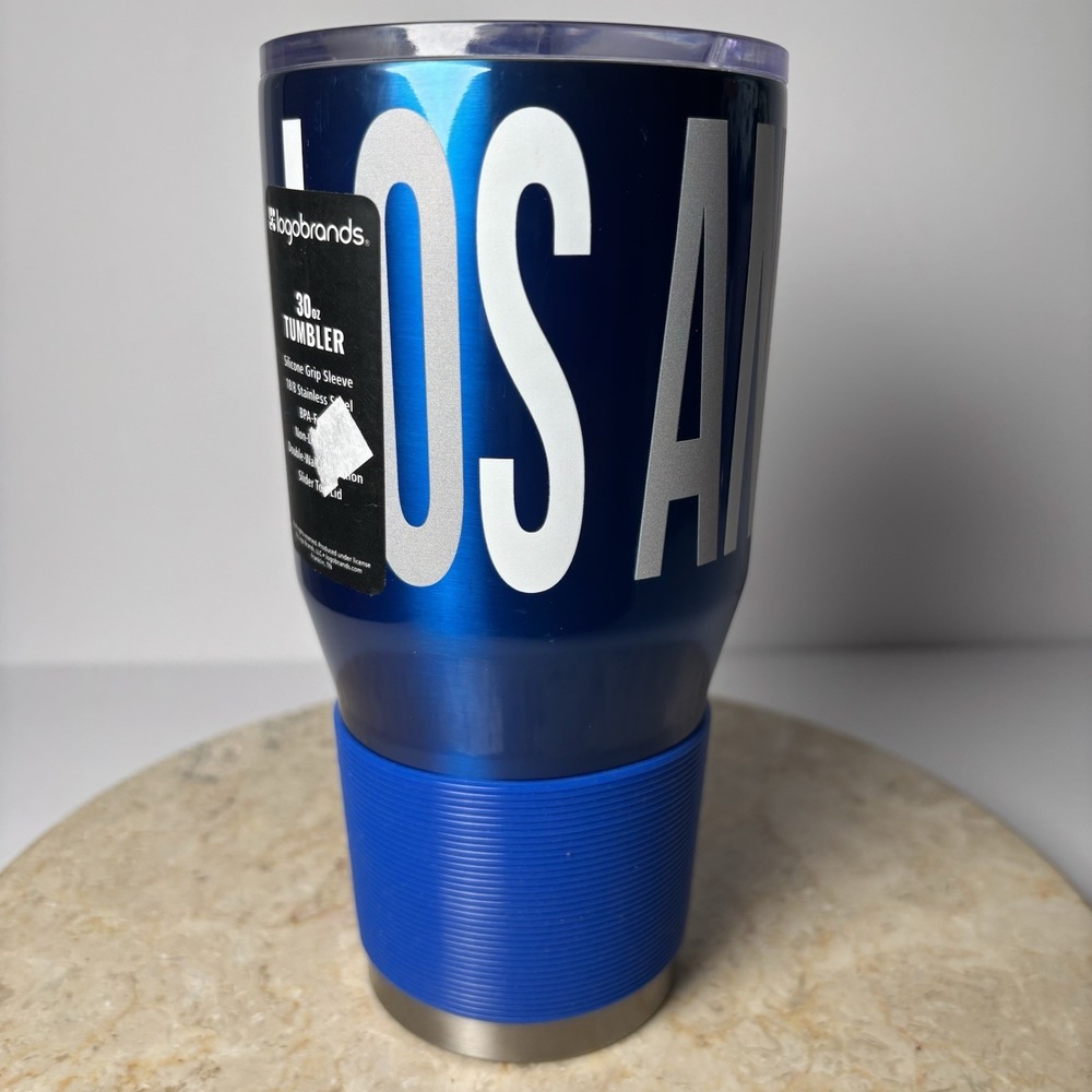 Los Angeles Dodgers 30oz Stainless Steel Travel‎ Tumbler [NEW] MLB Mug Glass Cup